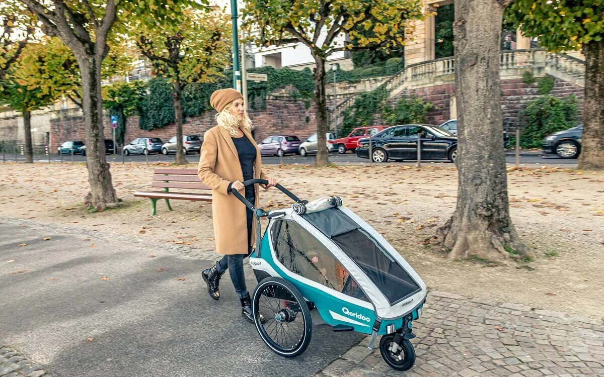 Bild Qeridoo Fahrradanhänger 