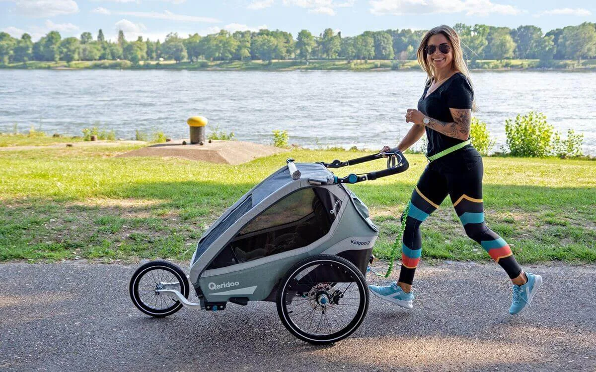 Bild Jogger Modus Qeridoo Kinderfahrradanhänger