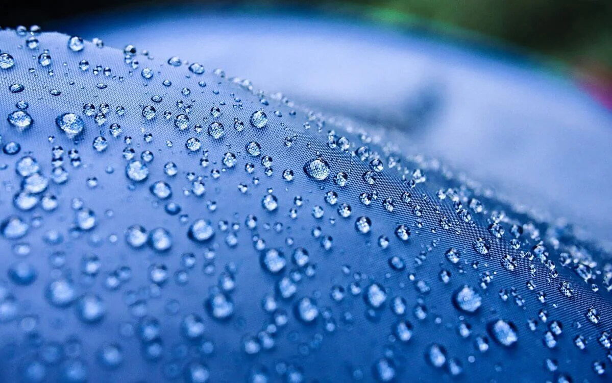 Bild wasserabweisender Stoff