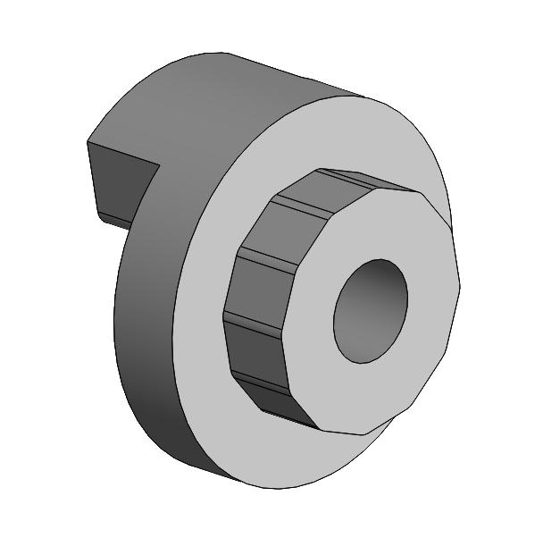 Kupplungsverdrehsicherung 4mm