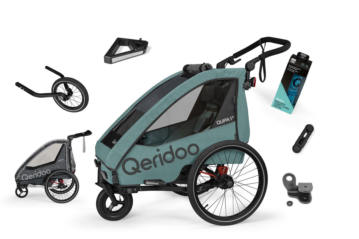 QUPA 1 Plus Mineral Blue Jogger-Set