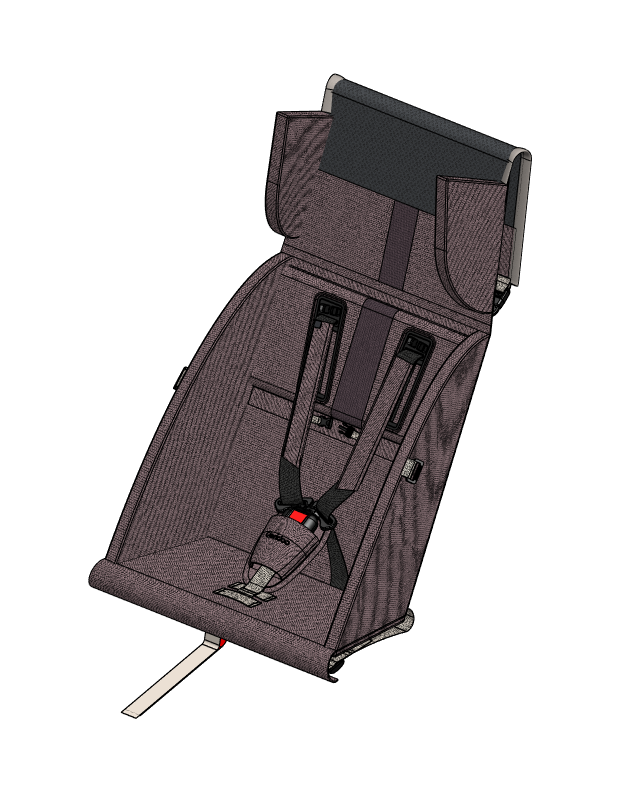 Sitzbank Kidgoo 1 Wildberry Violet