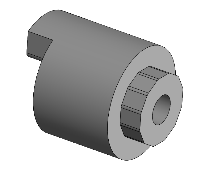 Bild von Kupplungsverdrehsicherung 15mm